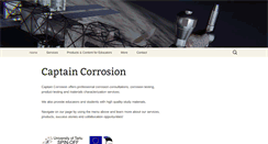 Desktop Screenshot of captaincorrosion.com